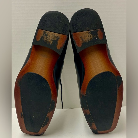 Steve Madden Black Leather Dress Shoe P-Melvil Men’s Size 13 Oxfords - Picture 5 of 15